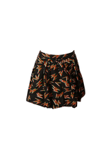 PRINTED MINI SKIRT 38