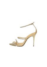 GLADIATOR METALLIC SANDALS 37