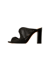 LEATHER MULES 34