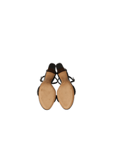 LEATHER SANDALS 34