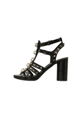 LEATHER ARENA SANDALS 37