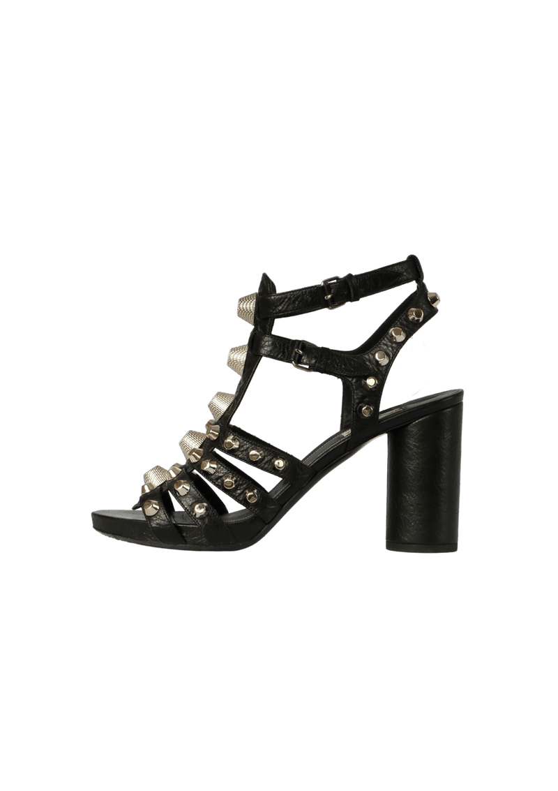 LEATHER ARENA SANDALS 37