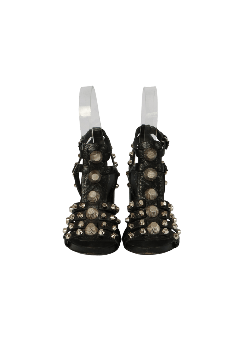 LEATHER ARENA SANDALS 37