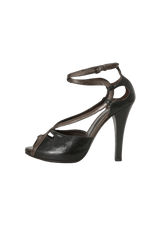 PYTHON T-STRAP PUMPS 36