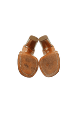 LEATHER MULES 36