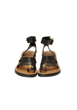 LEATHER SANDALS 35