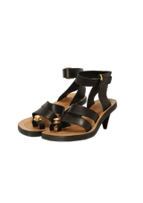 LEATHER SANDALS 35