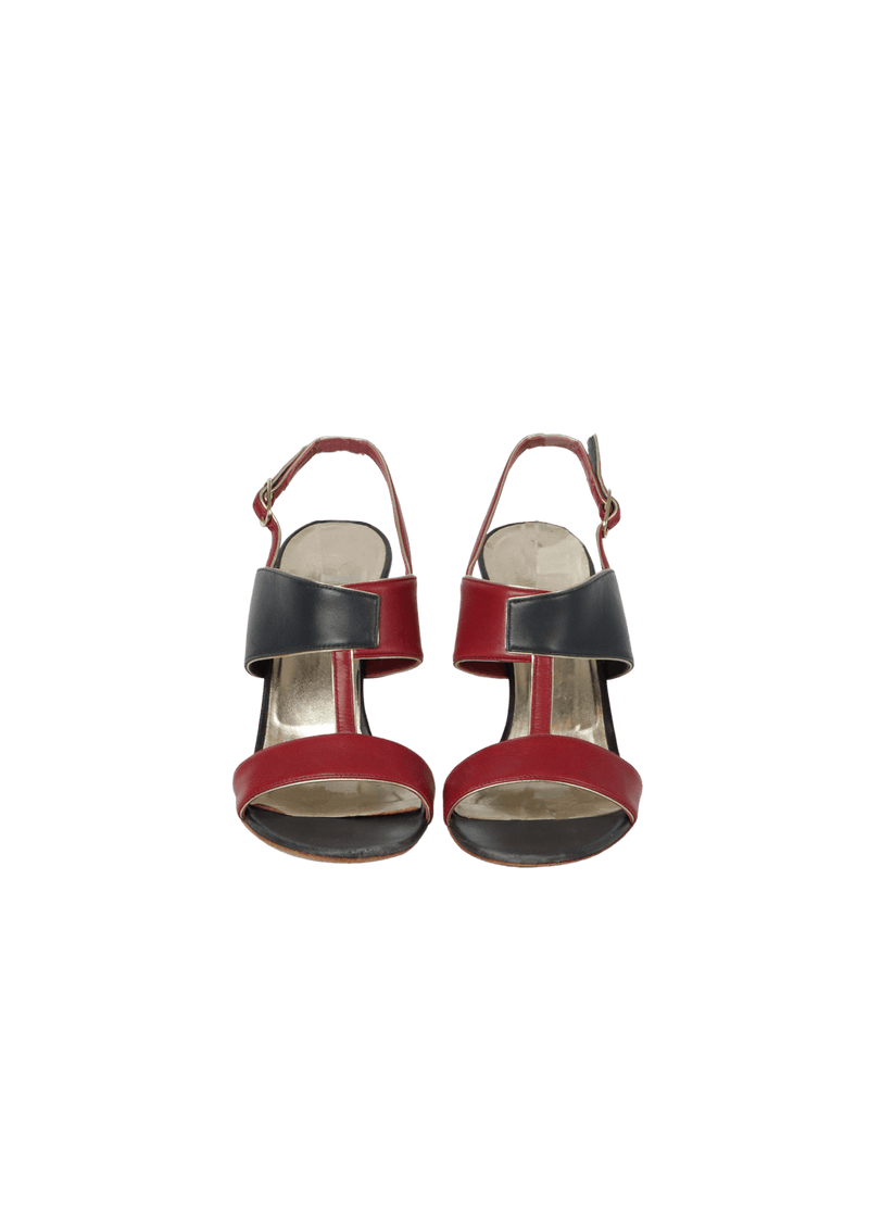 CC BICOLOR SLINGBACK SANDALS 37.5