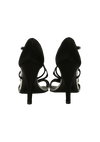 CRYSTAL CAMELLIA SANDALS 35.5