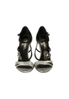 CRYSTAL CAMELLIA SANDALS 35.5
