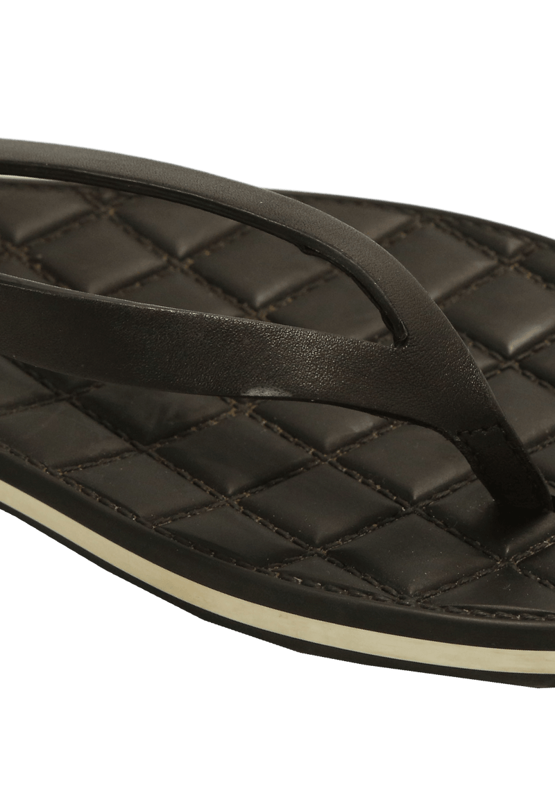 INTERLOCKING CC LOGO FLIP FLOPS 35.5