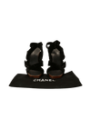 VELVET & WOOD SANDALS 35