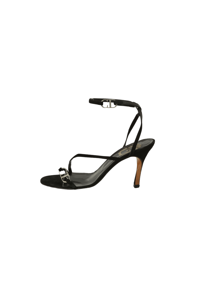 LOGO LEATHER SANDALS 38