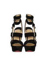 TOUTENKABOUCLE 150 PLATFORM SANDALS 35