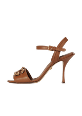 AMORE LEATHER SLINGBACK SANDALS 36