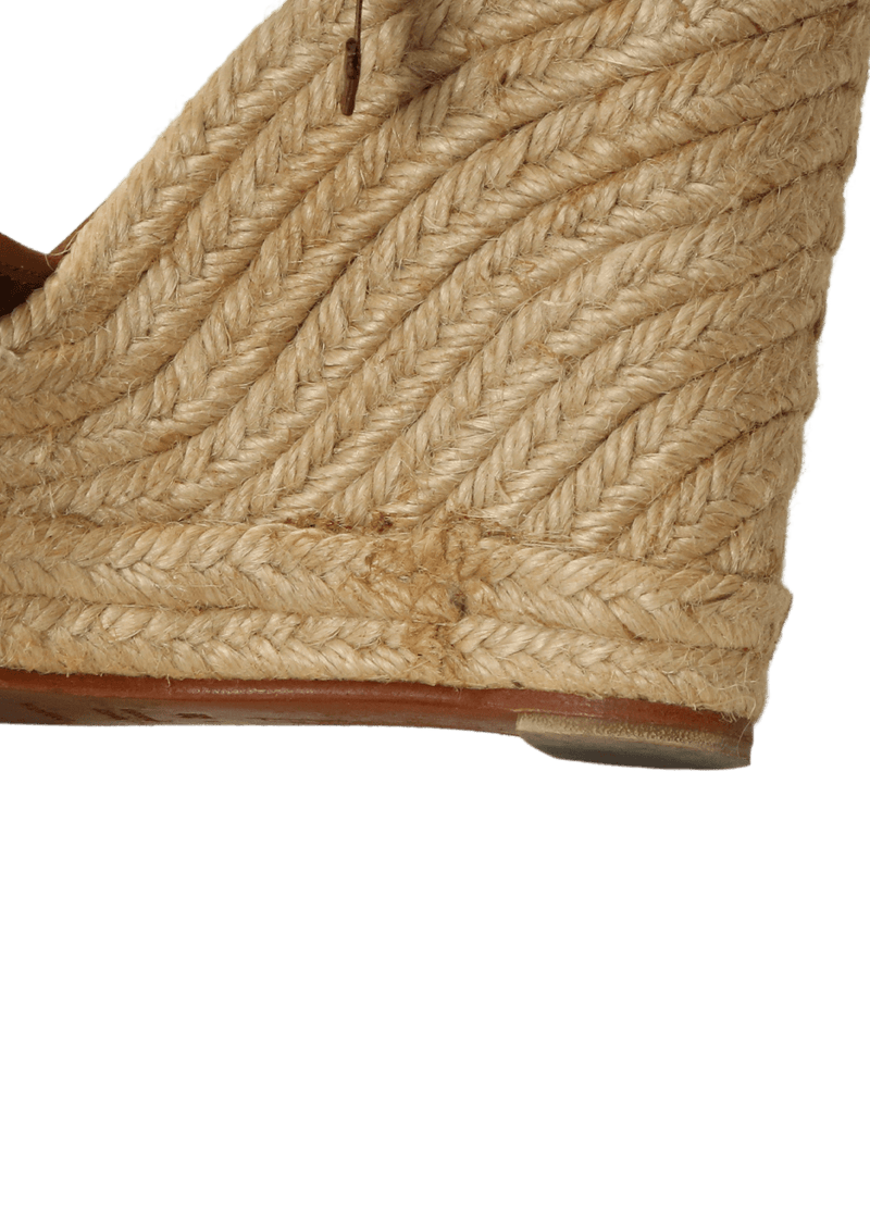 CRIS CROSS ANKLE WRAP ESPADRILLES 36