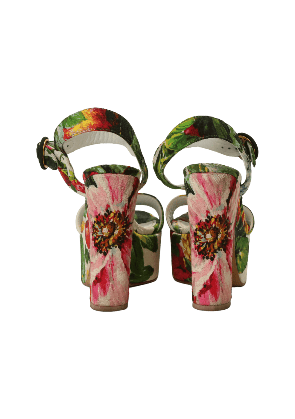 FLORAL SANDALS 37
