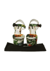 FLORAL SANDALS 37