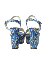 MAJOLICA PLATFORM SANDALS 37