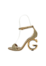 SCULPTED SANDALS 37.5