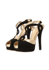 EMBOSSED SUEDE T-STRAP 35