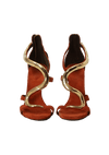 SNAKE SANDALS 39