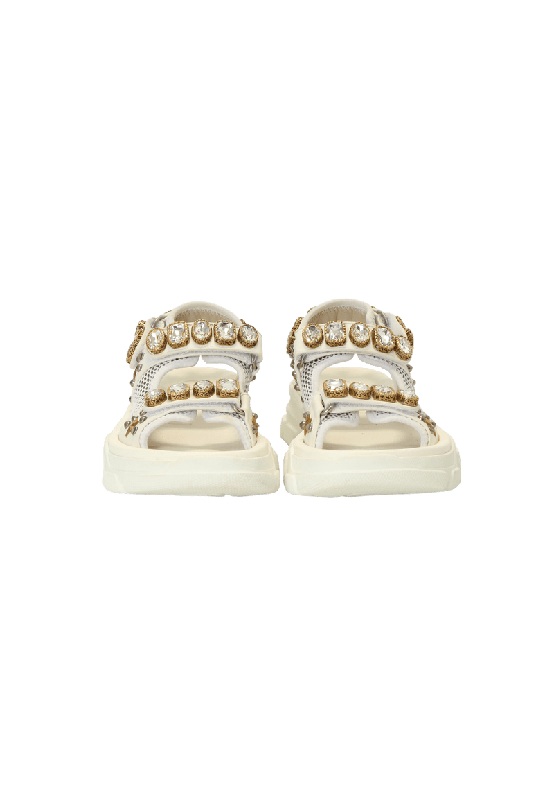 AGURU CRYSTAL SANDALS 37