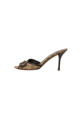 GG CANVAS MULES