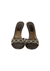 GG CANVAS MULES 37