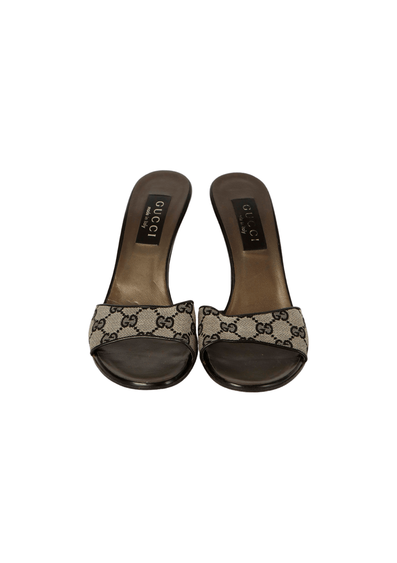 GG CANVAS MULES 37