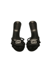 GG MARMONT CRYSTAL OPEN TOE MULES  39.5