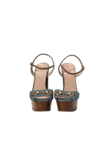 HORSEBIT DENIM SANDALS 35.5