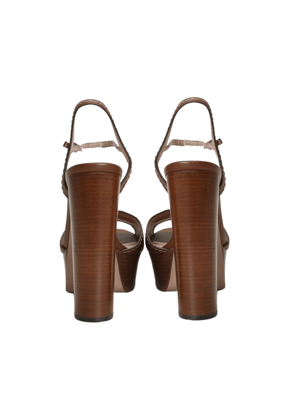Sandália Gucci Horsebit Leather Sandals 38 Marrom Original – Gringa