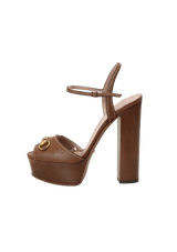 HORSEBIT LEATHER SANDALS 38