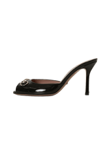 HORSEBIT PATENT LEATHER SLIDES 33