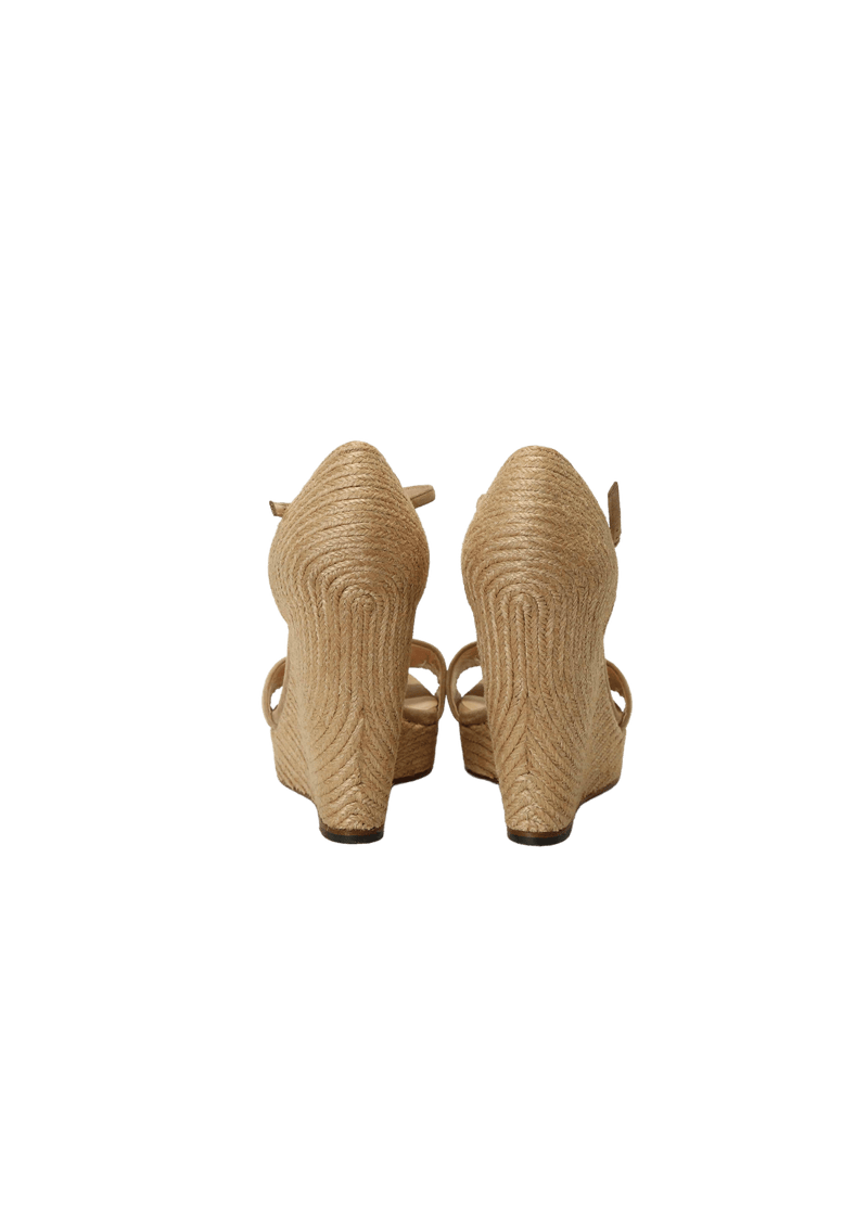 HORSEBIT SUEDE ESPADRILLES 36