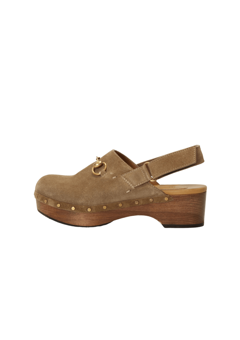 SUEDE HORSEBIT AMSTEL SANDALS 35