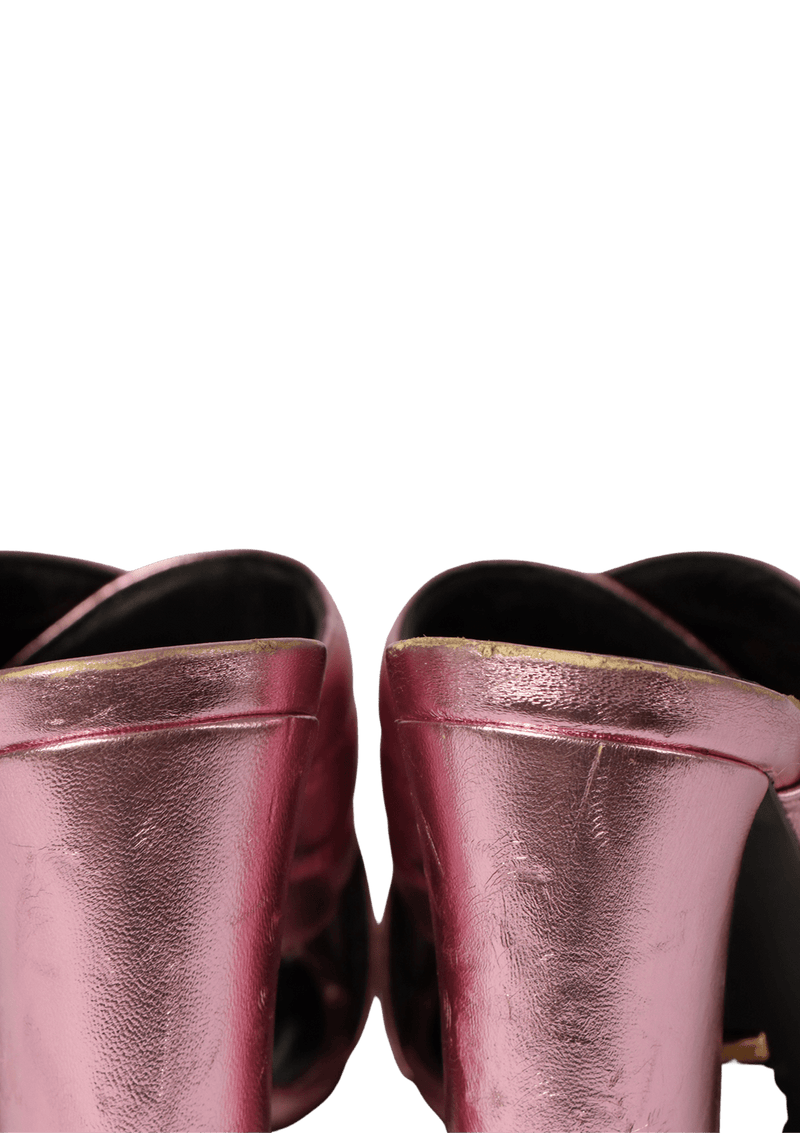 WEBBY METALLIC SLIDES 38