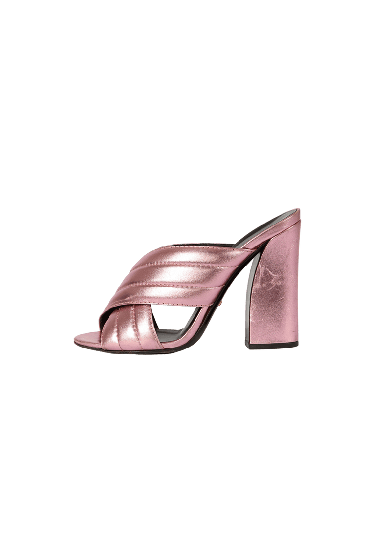 WEBBY METALLIC SLIDES 38