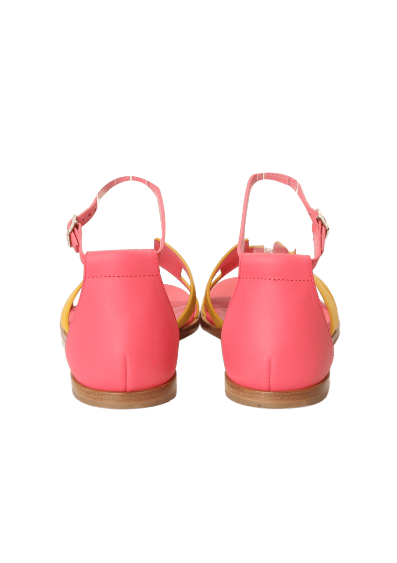 SANTORINI FLAT SANDALS 36.5