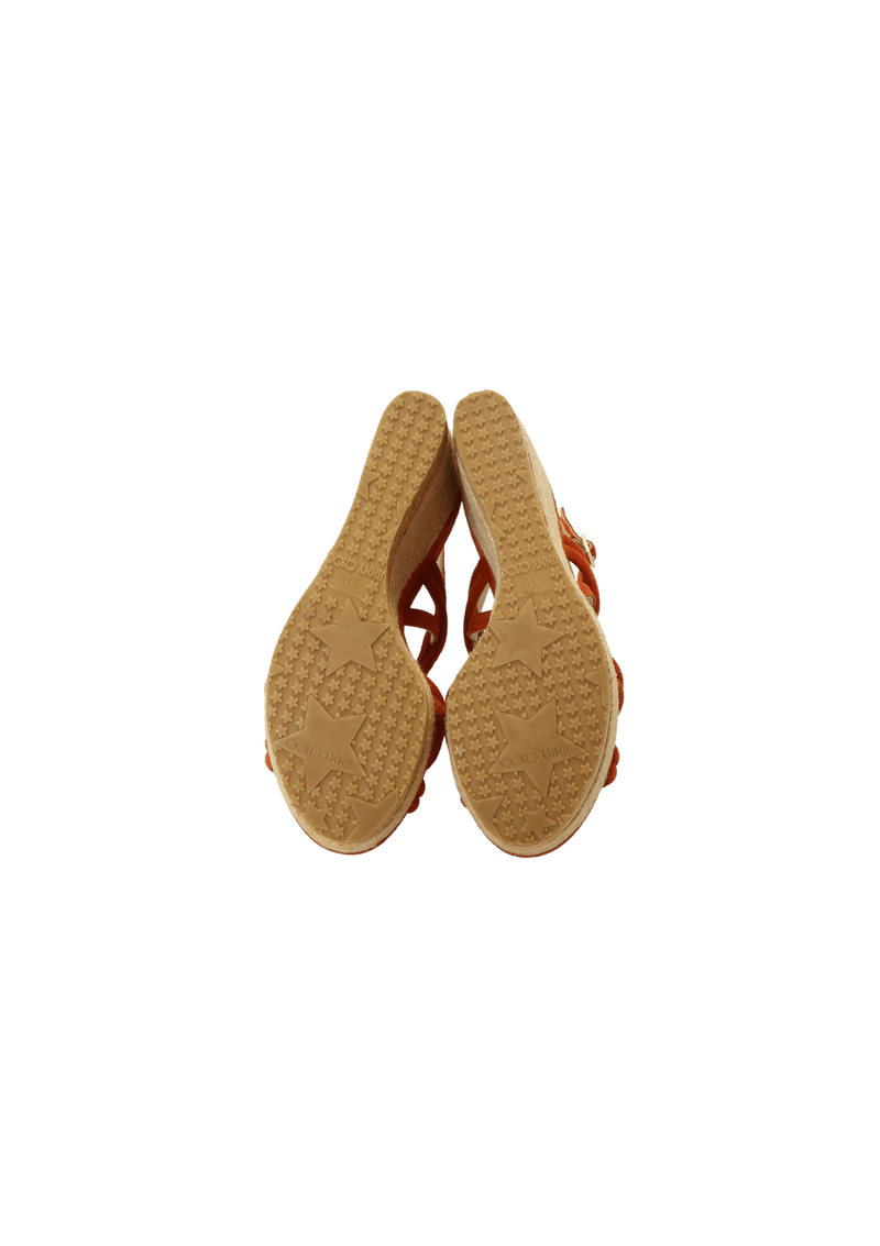 NOMAD SUEDE ESPADRILLES 37.5