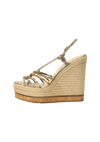 SNAKESKIN ESPADRILLES 38