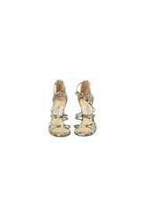 SNAKESKIN SANDALS 37