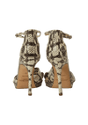 SNAKESKIN SANDALS 39