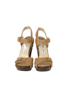 SUEDE SANDALS 36