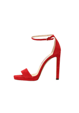 SUEDE SANDALS 36.5