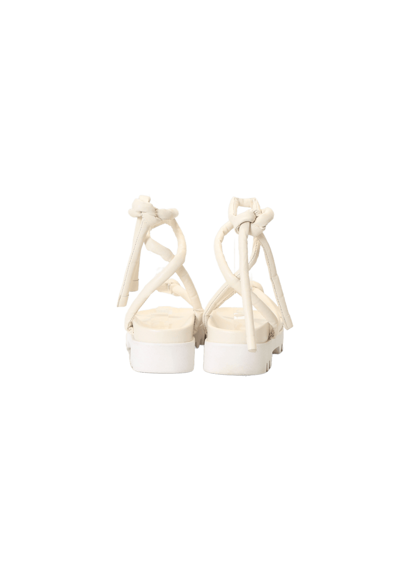 NAVA LACE UP SANDALS 38