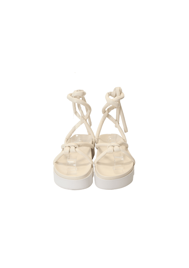 NAVA LACE UP SANDALS 38