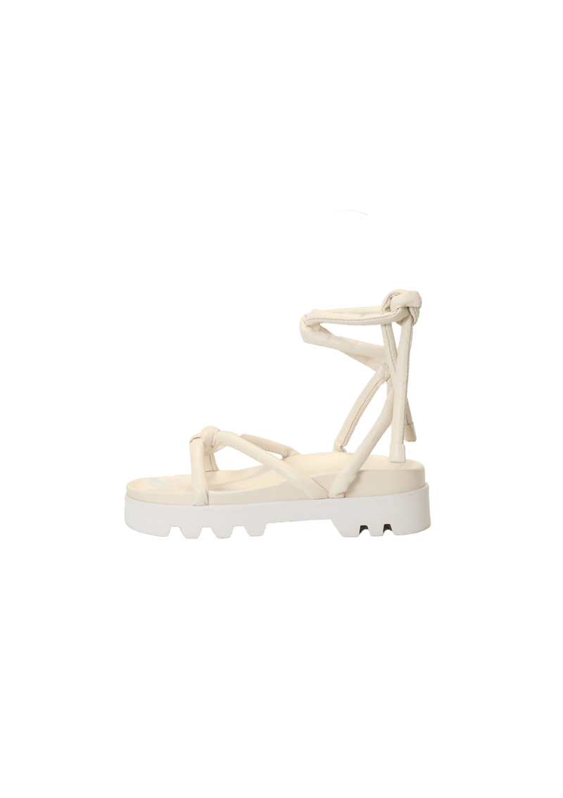 NAVA LACE UP SANDALS 38