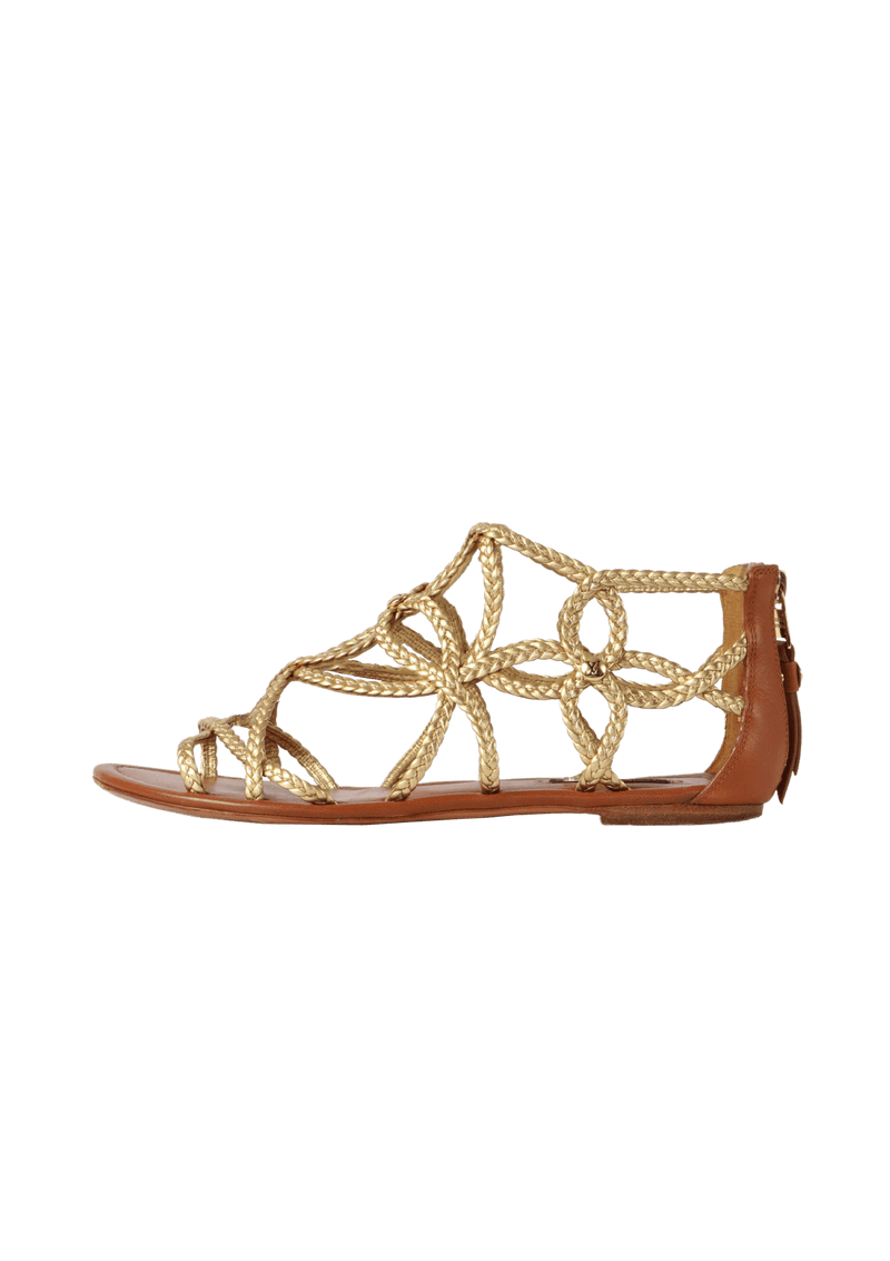 LEATHER SANDALS 35